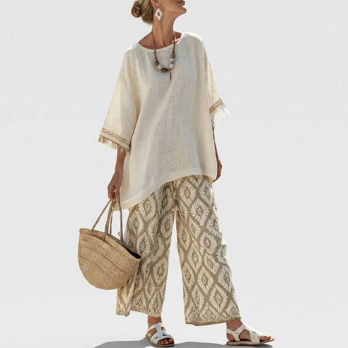 Edoarda - Completo elegante boho chic