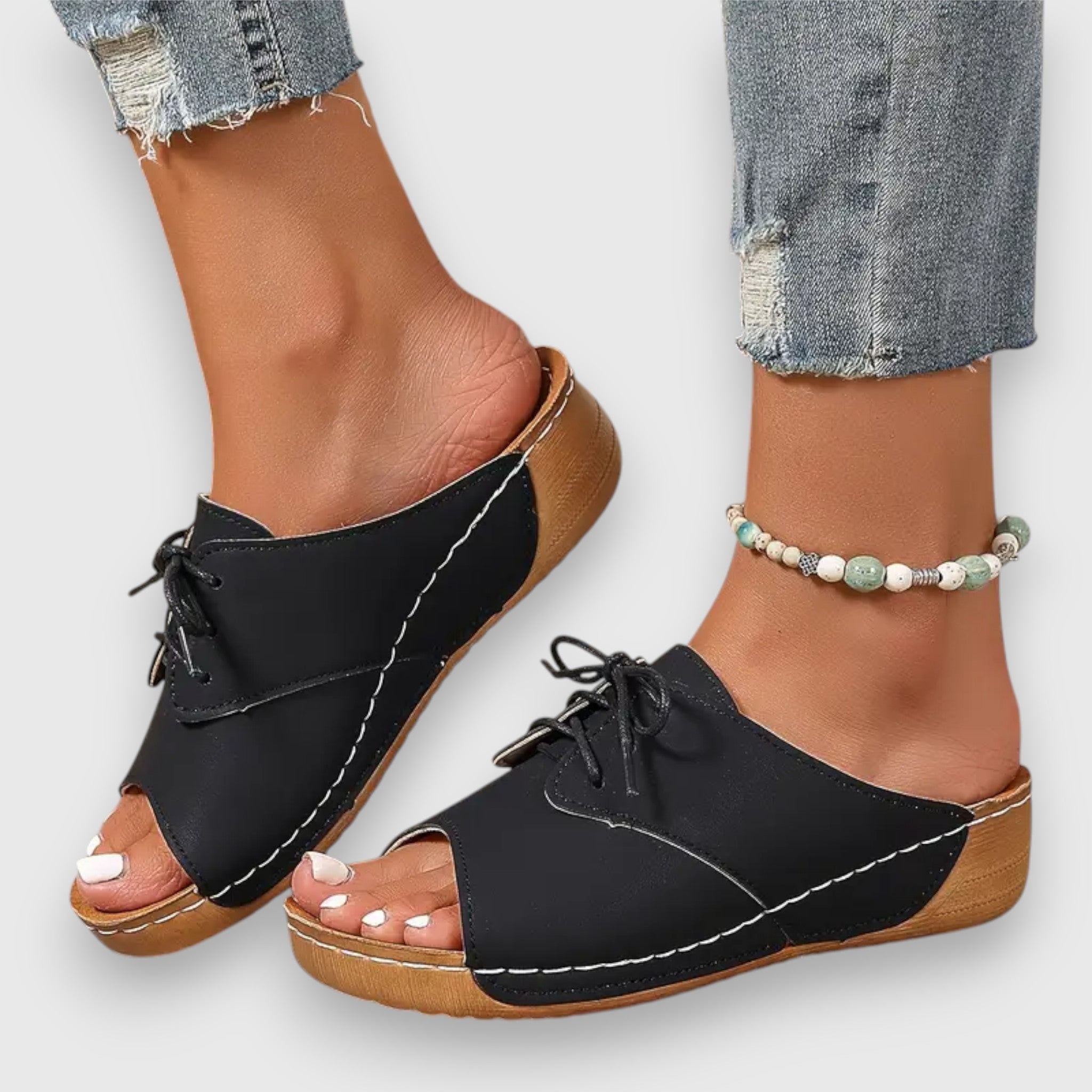 Iolanda - Sandali in stile vintage