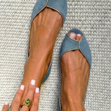 EVELYN | Ballerine D'Orsay Open Toe