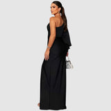 Ursula - Abito lungo elegante monospalla