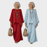 Beata - Completo elegante in lino in due pezzi