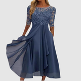 Leontina - Abito elegante in pizzo