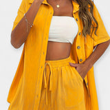 Maria - Completo camicia e shorts