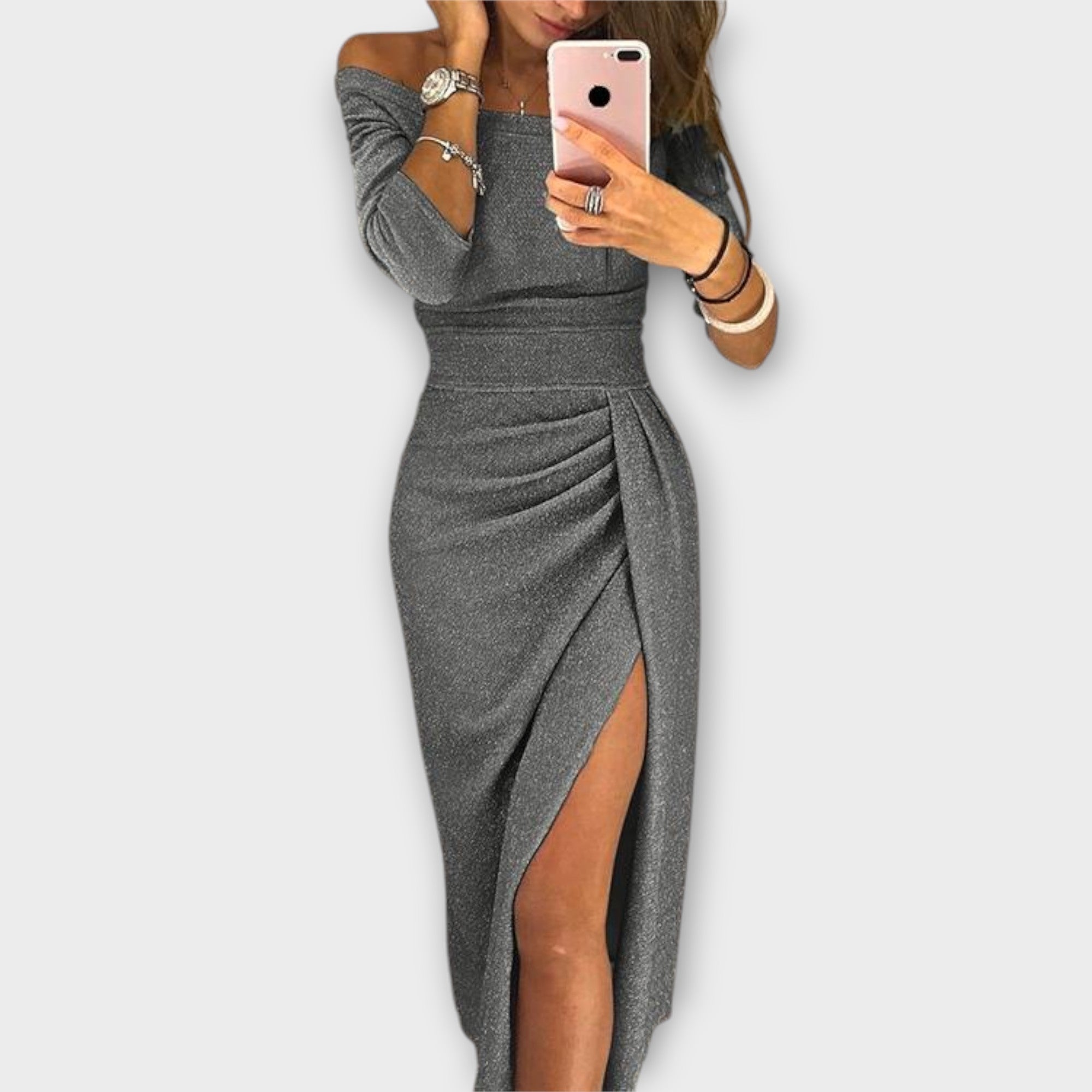 Ilaria - Abito elegante con spalle scoperte