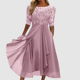 Leontina - Abito elegante in pizzo