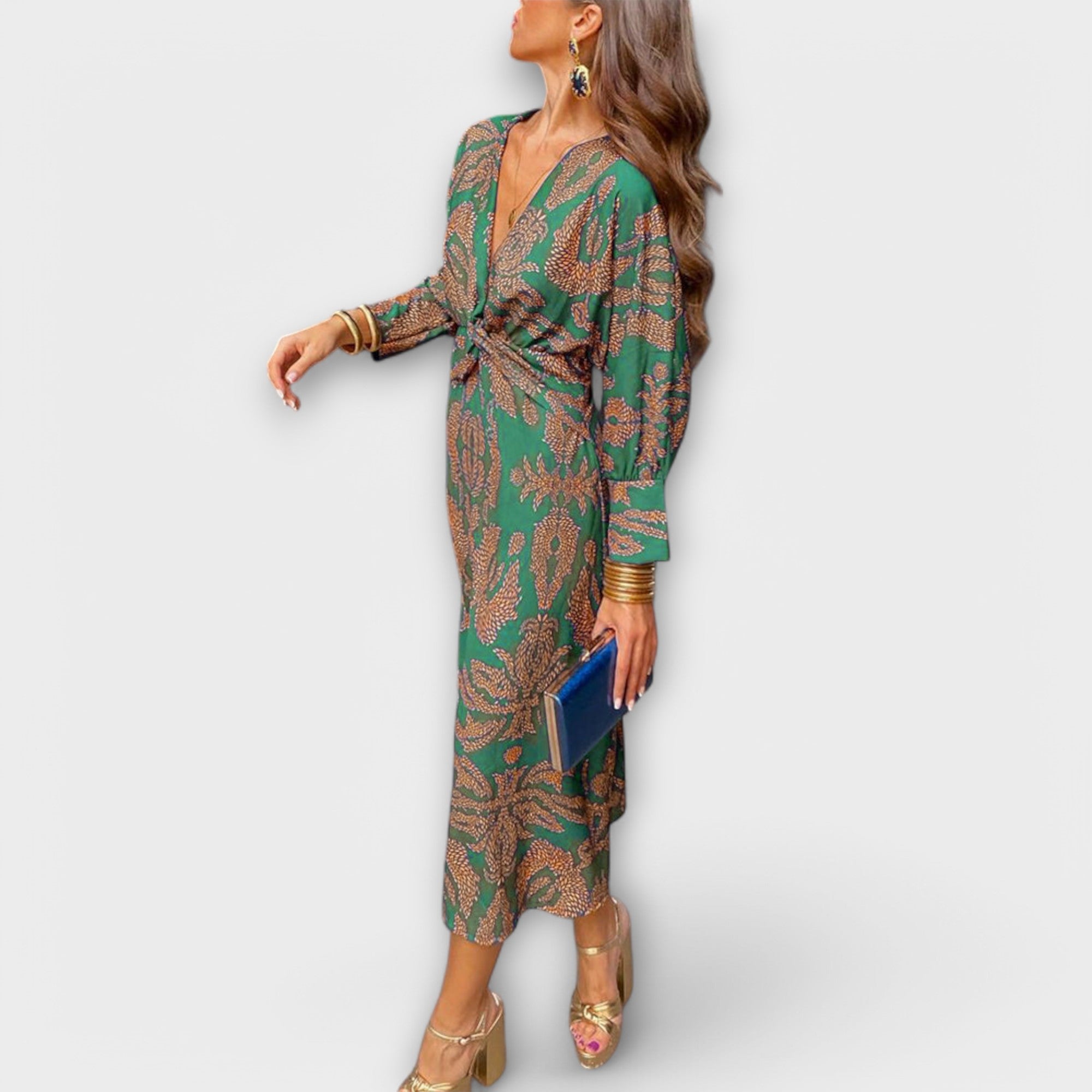 Mila - Abito elegante a maniche lunghe