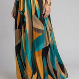 Zélia | Abito Empire-Maxi con scollatura a V