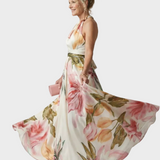 Emilia - Abito lungo a fiori