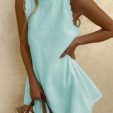 Mini Abito Chic Wave Edge