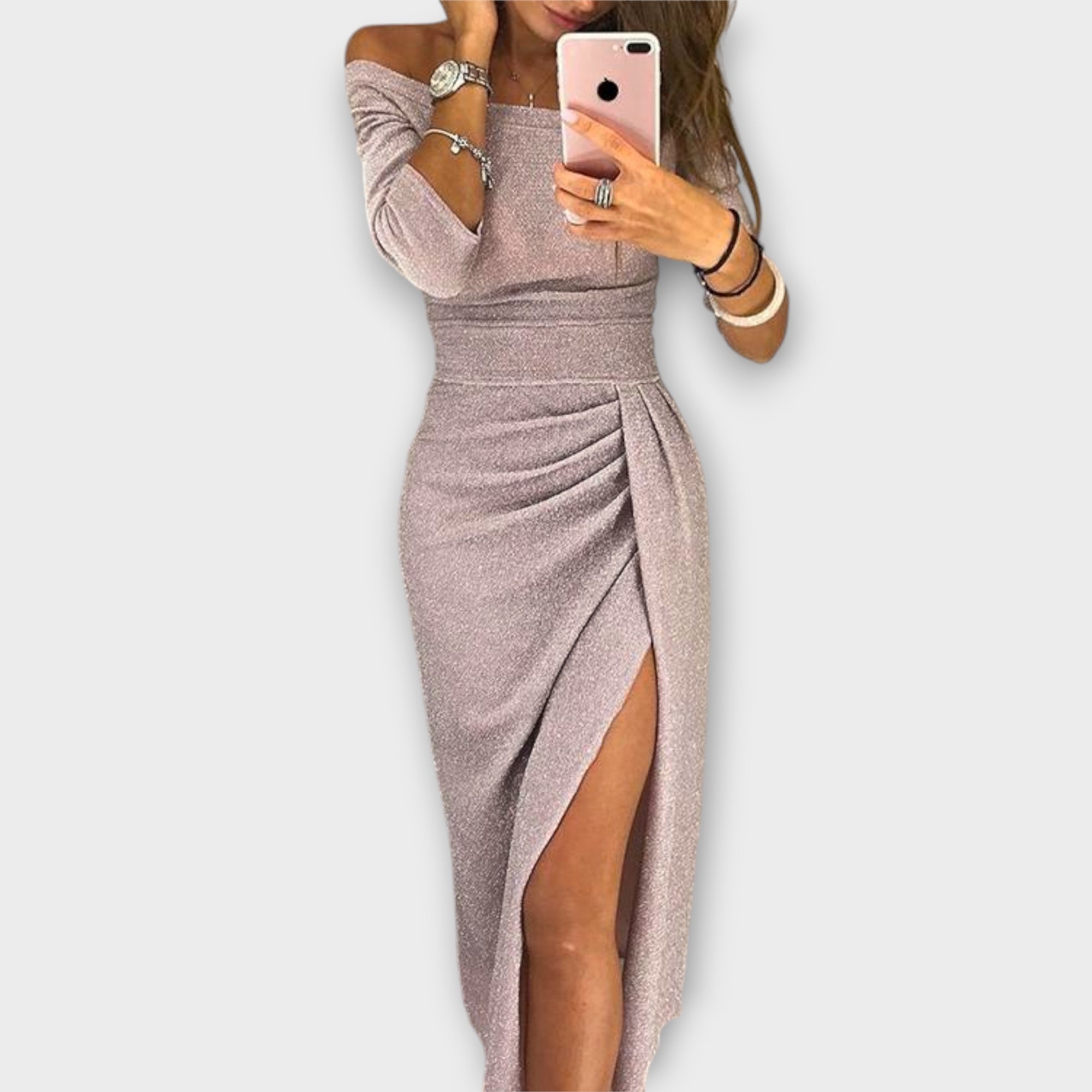 Ilaria - Abito elegante con spalle scoperte