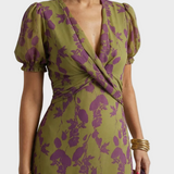 Natalia - Abito midi a fiori
