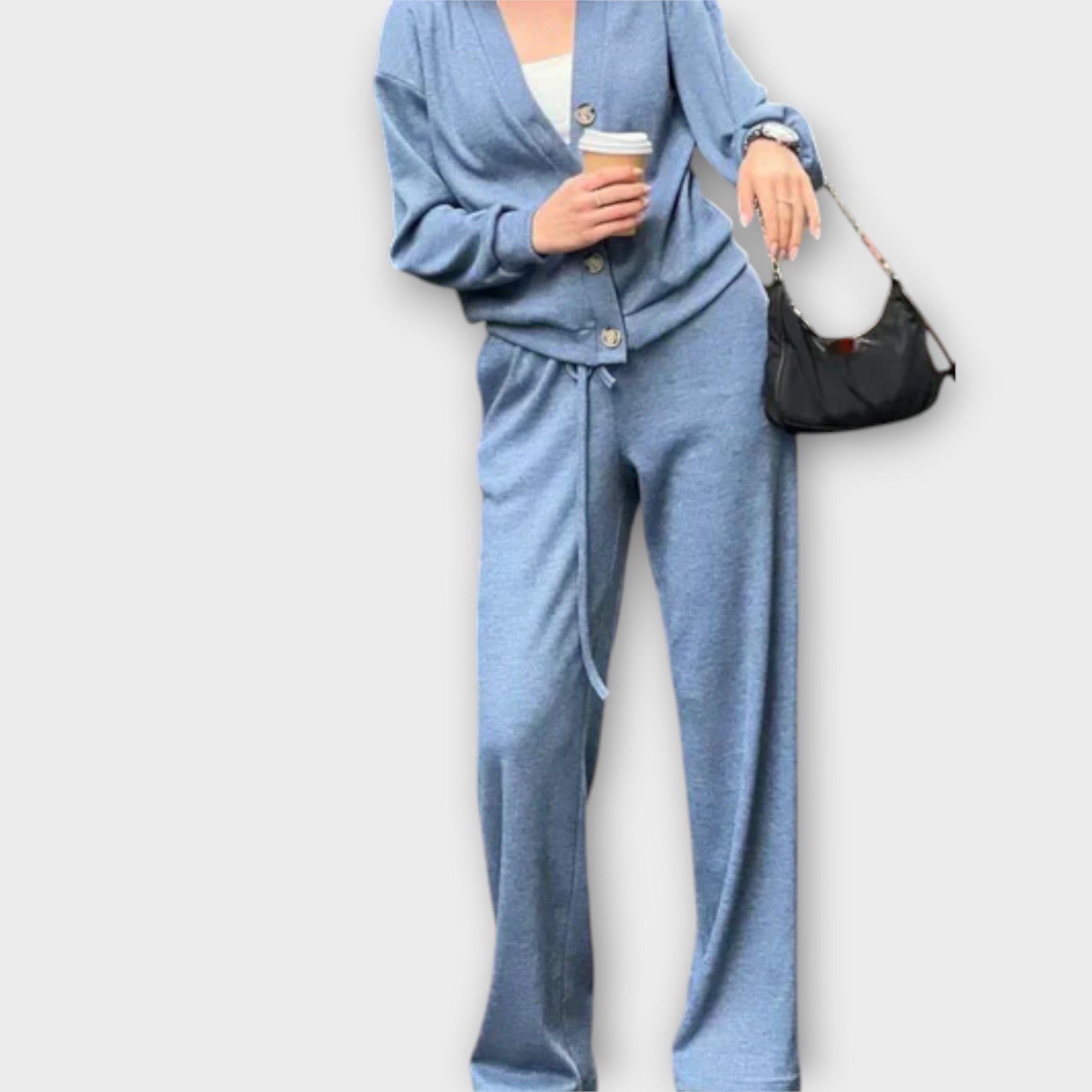 Lorella - Completo con cardigan e pantaloni