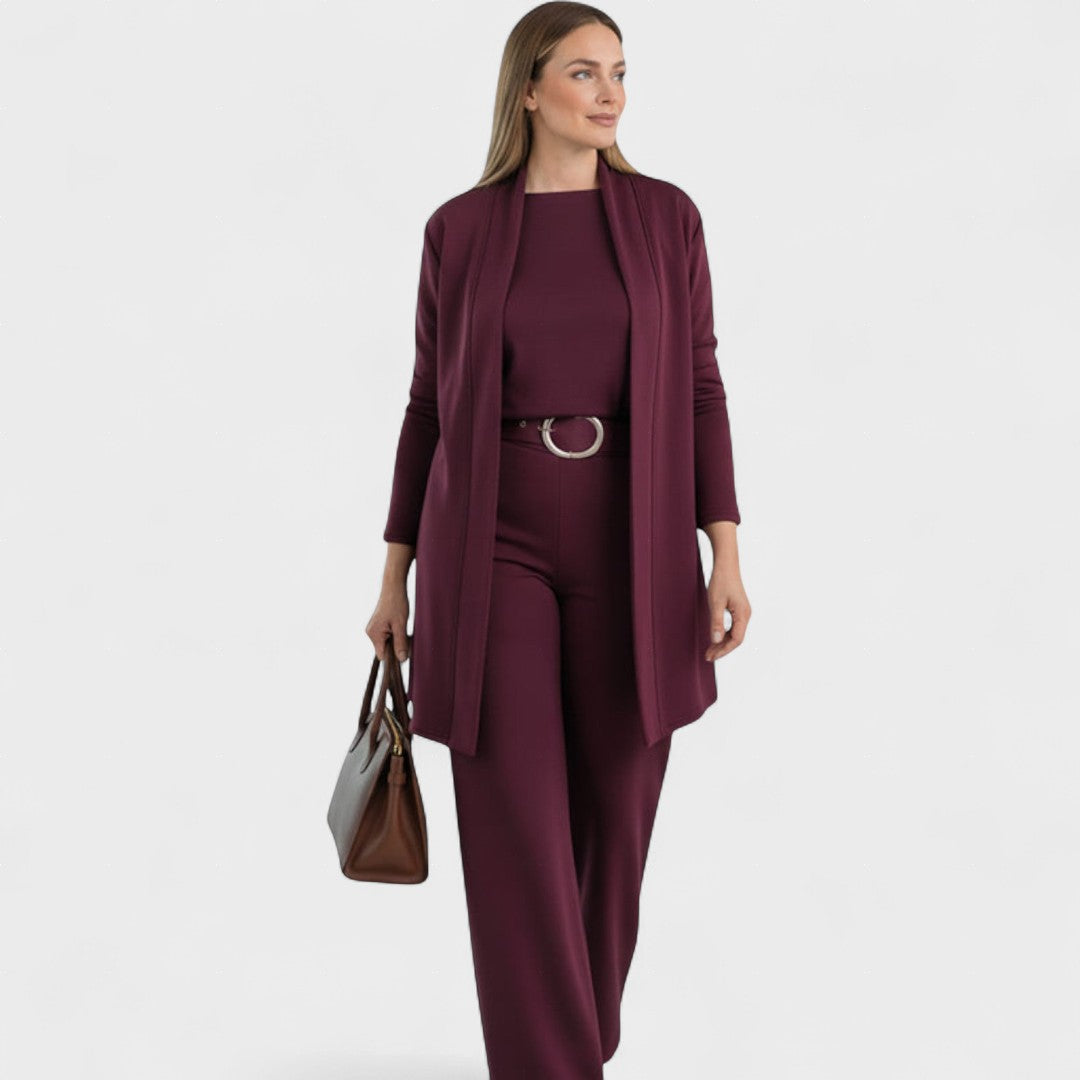 Giannetta - Completo di lusso da donna in 3 pezzi