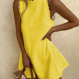 Mini Abito Chic Wave Edge