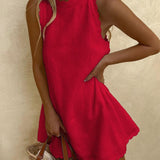 Mini Abito Chic Wave Edge
