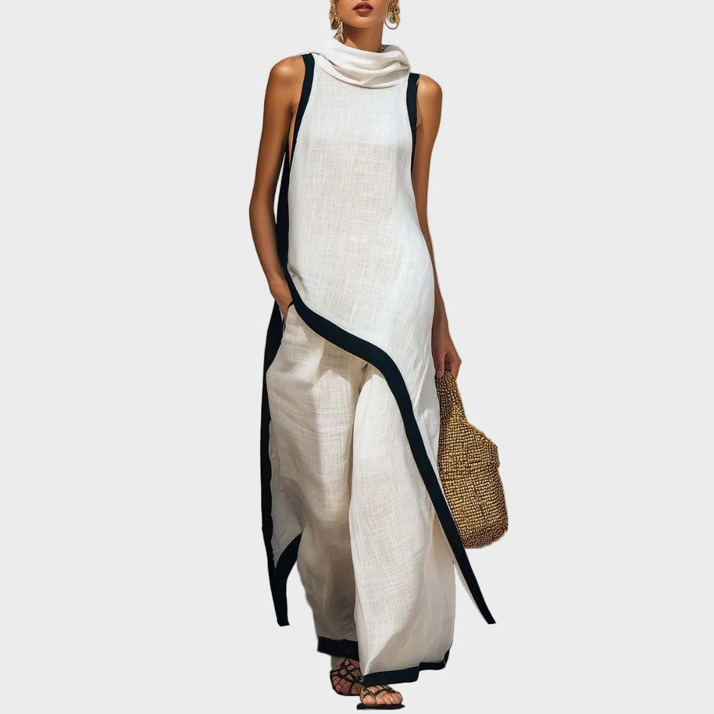 Leonora - Completo elegante in lino