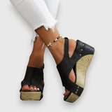 Mia - Sandali vintage con plateau
