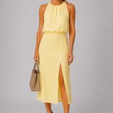 Nicole | Abito estivo elegante con spacco