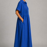 Océane | Abito estivo maxi blu