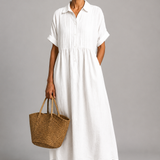 Océane | Abito estivo maxi blu