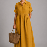 Océane | Abito estivo maxi blu