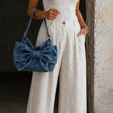 Agata - Borsa retrò con fiocco