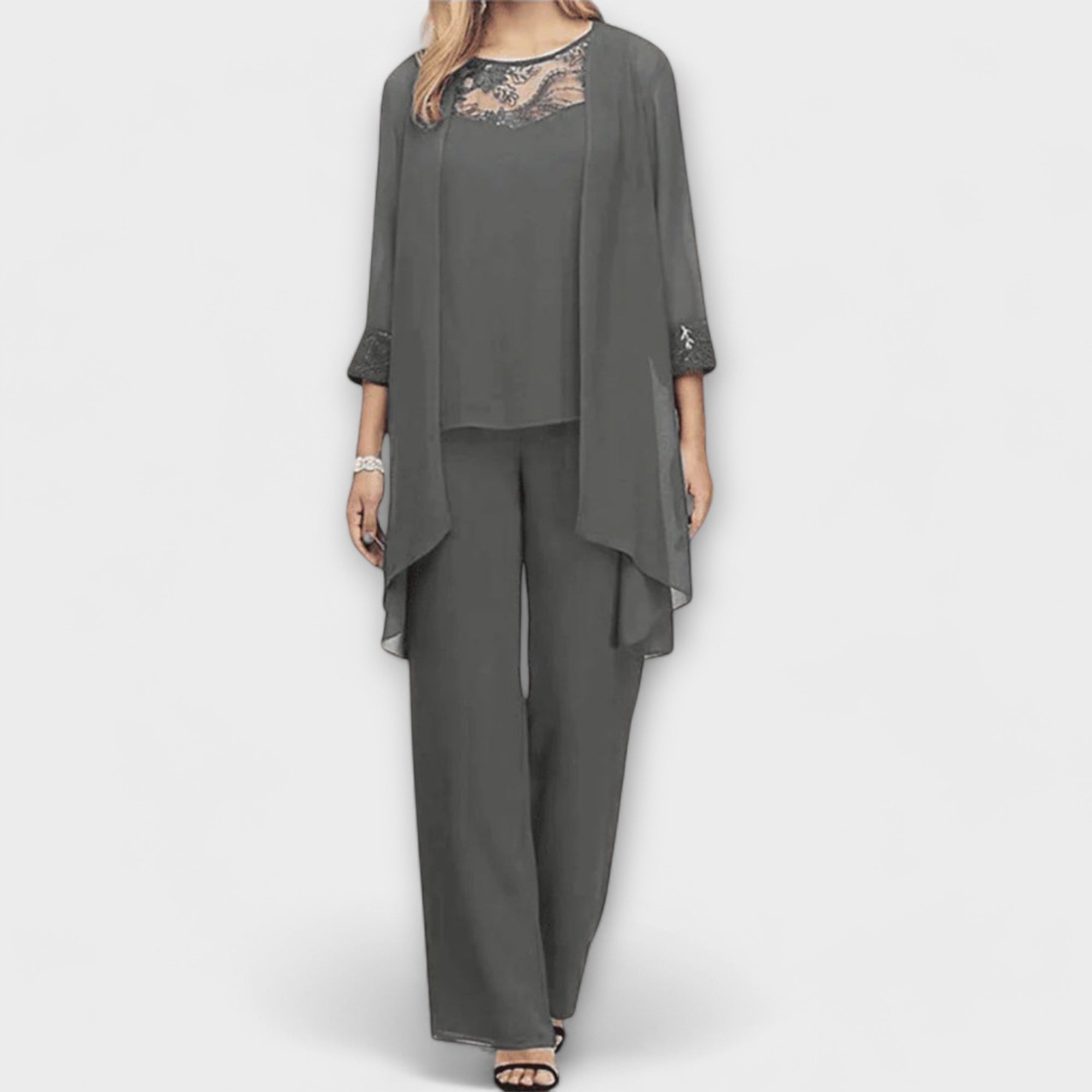 Costanza - Completo 3 pezzi con cardigan