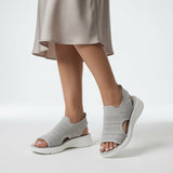 Souplesse™ - Sandali con plateau, punta aperta e comfort