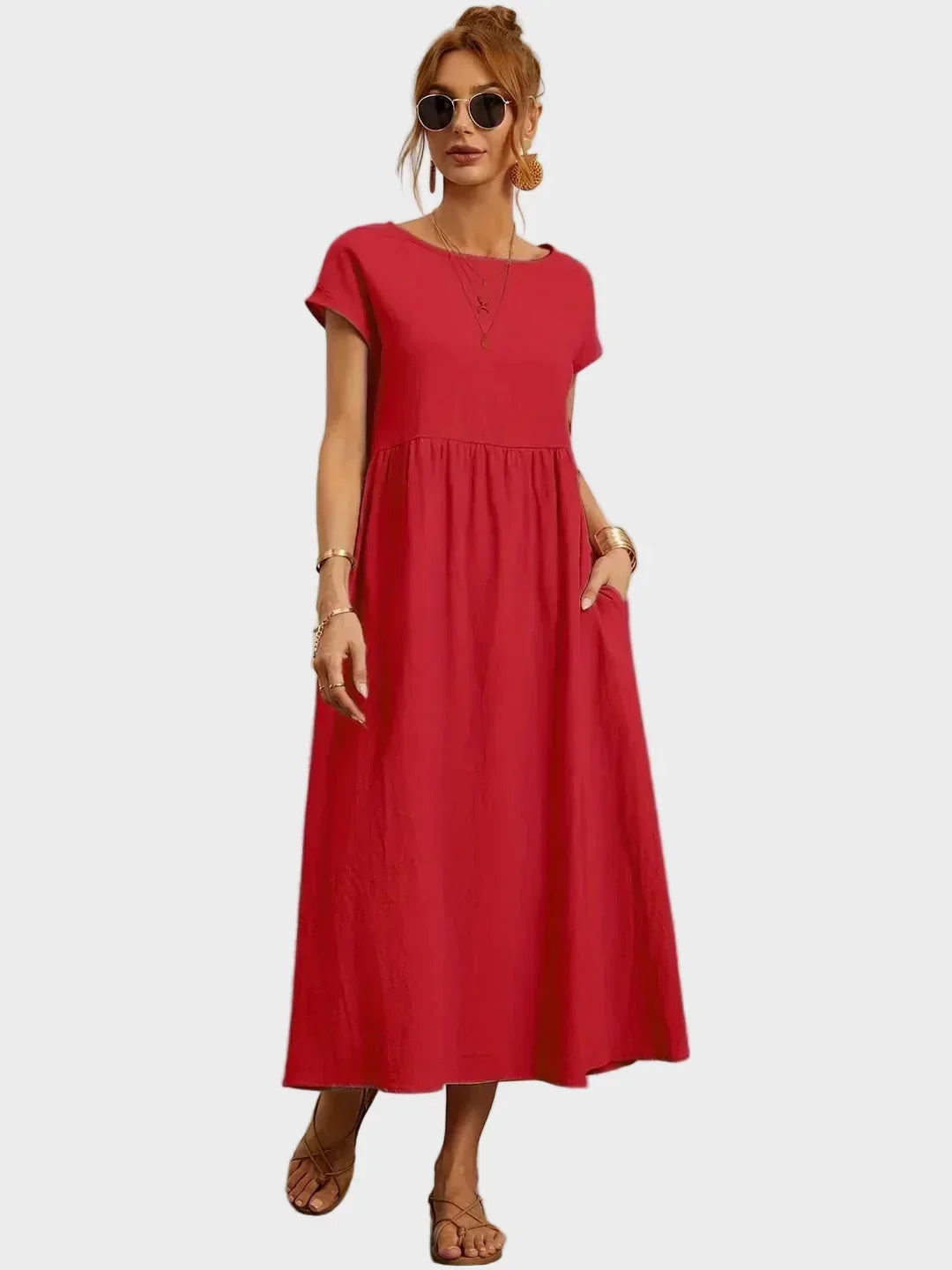 Gabriella™ - Abito midi dallo stile elegante e senza tempo