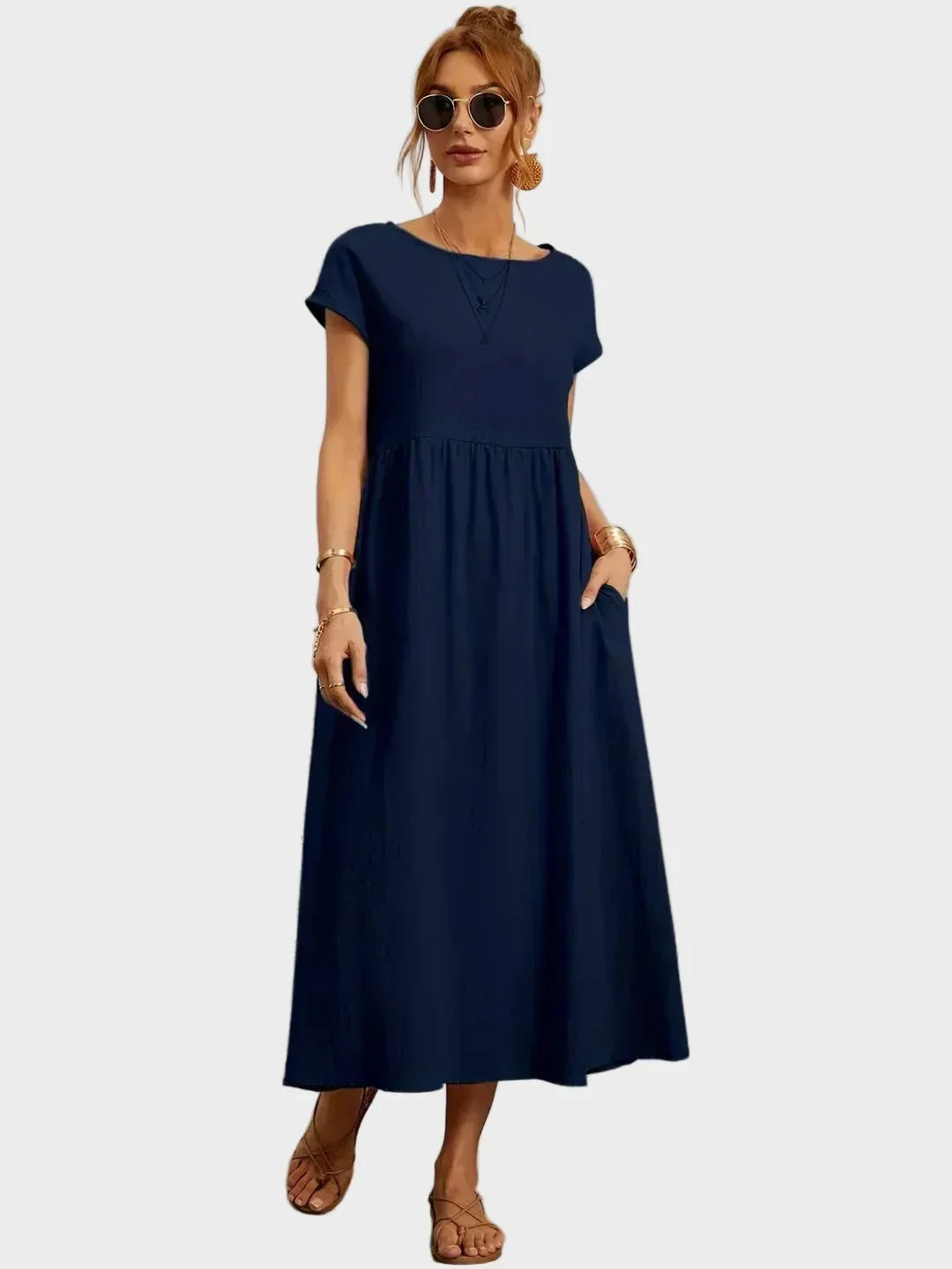Gabriella™ - Abito midi dallo stile elegante e senza tempo