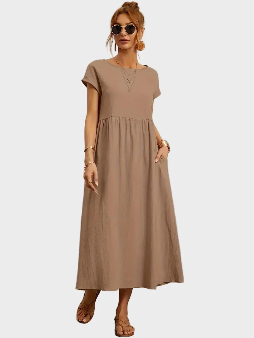 Gabriella™ - Abito midi dallo stile elegante e senza tempo