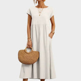 Gabriella™ - Abito midi dallo stile elegante e senza tempo