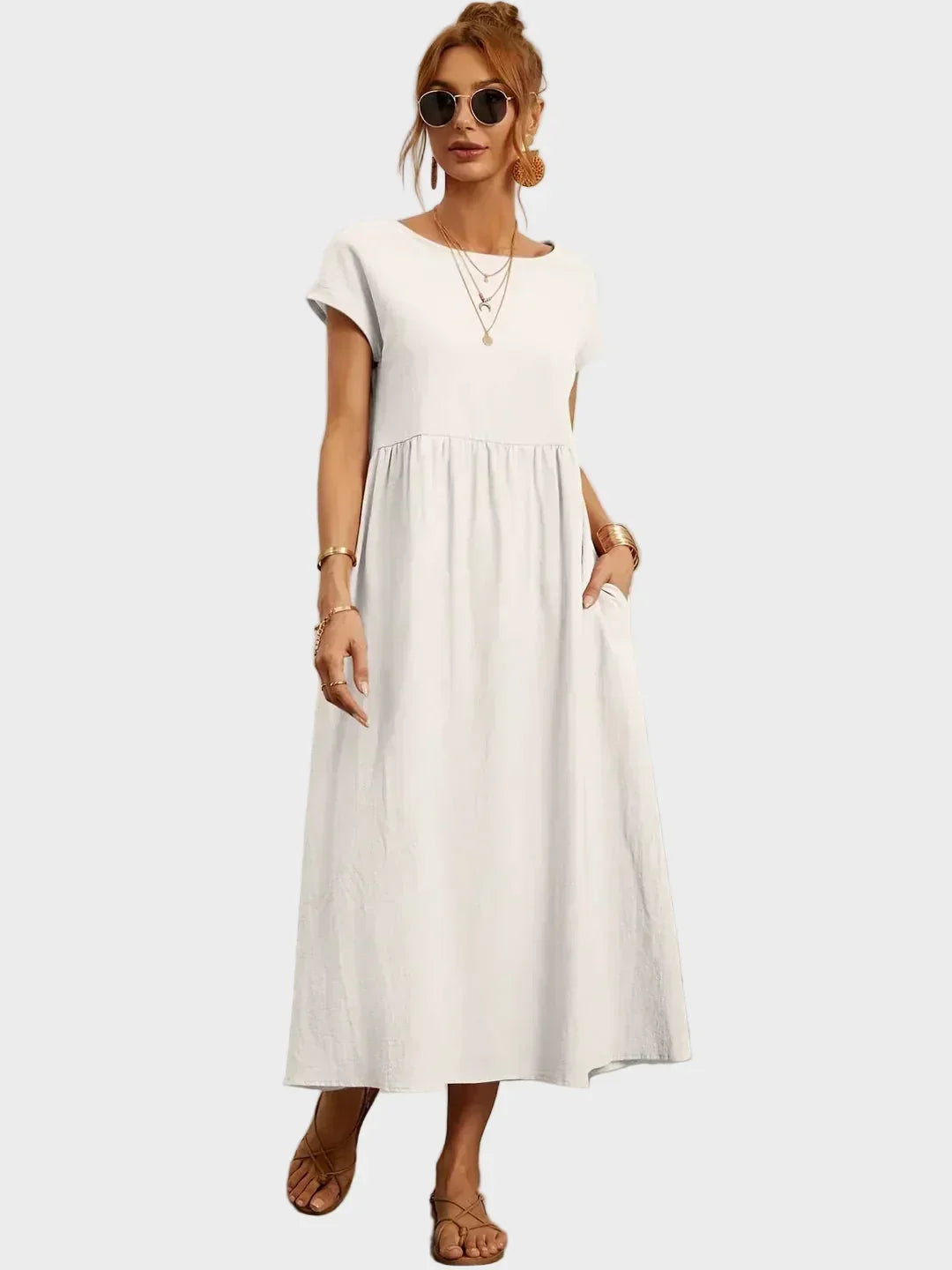 Gabriella™ - Abito midi dallo stile elegante e senza tempo