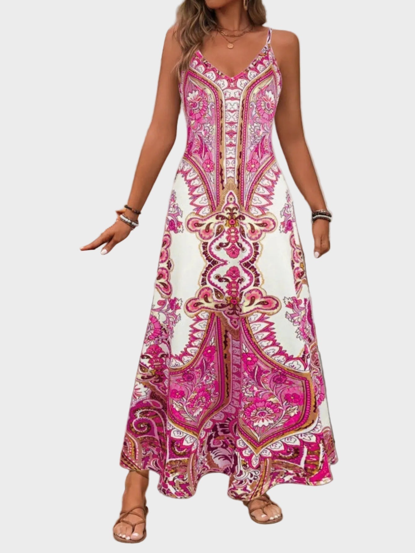 Clara - Abiti lunghi estivi eleganti senza maniche