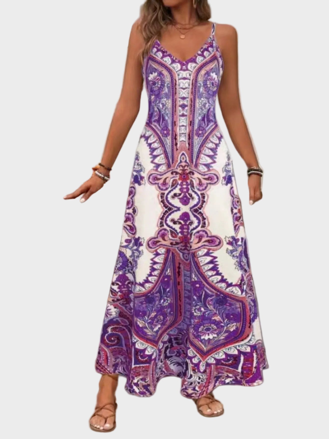 Clara - Abiti lunghi estivi eleganti senza maniche