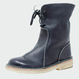 Valeria - Scarpe in pelle impermeabili con fodera in lana