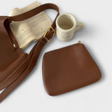 Cecilia - Borsa a spalla elegante in pelle