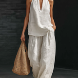 Zoe™ Set Senza Maniche con Pantaloni Larghi