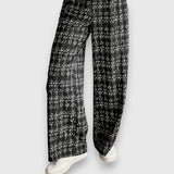 Gelsomina - Completo due pezzi con scollo a V e pantaloni coordinati