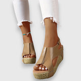 Mia - Sandali vintage con plateau