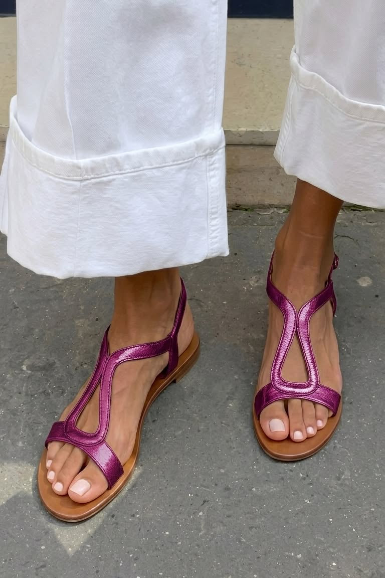 ESTRID | Sandali Piani Eleganti
