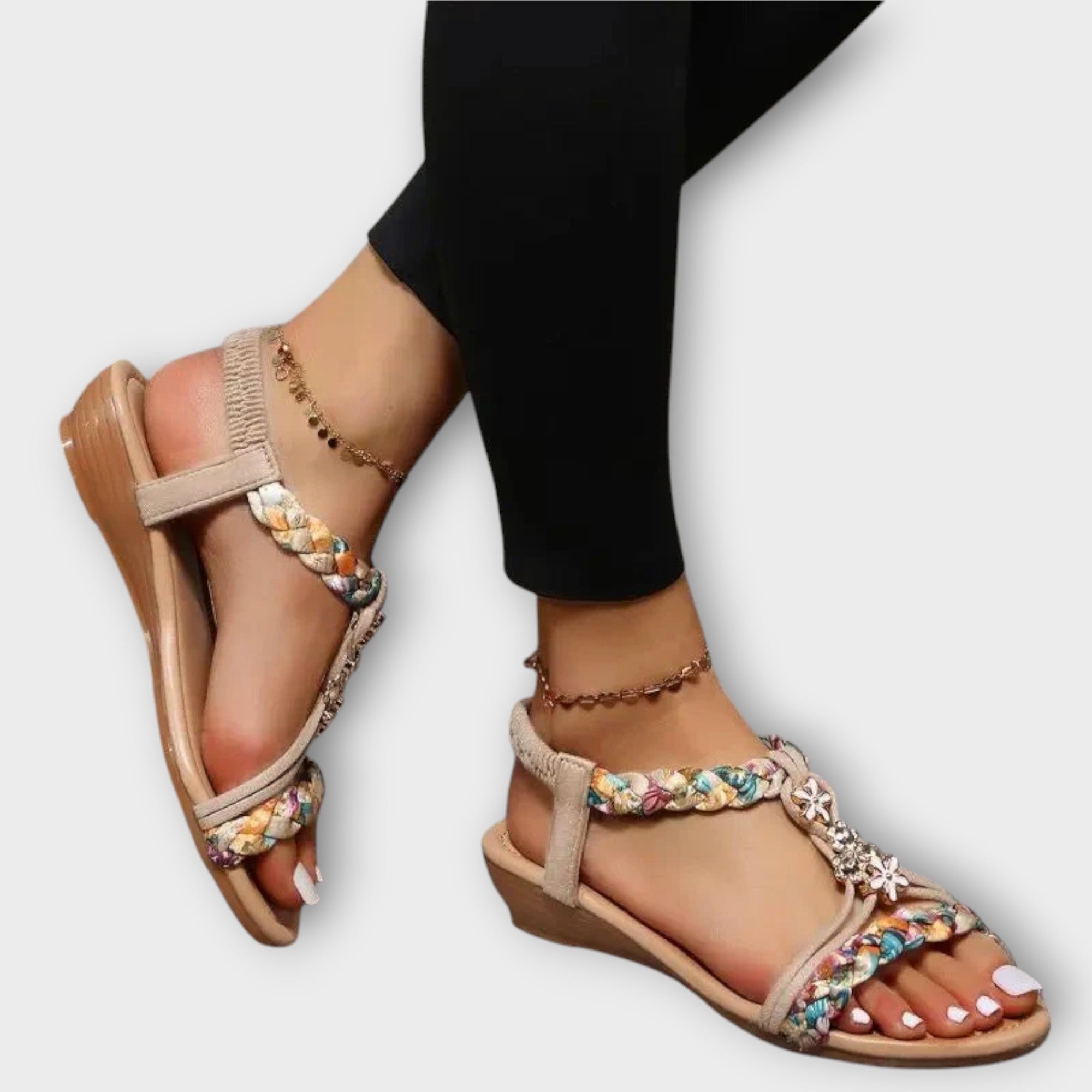 Sandali comodi da donna in stile boho